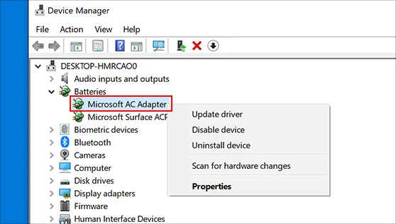 Update printer drivers if still, HP printer goes offline