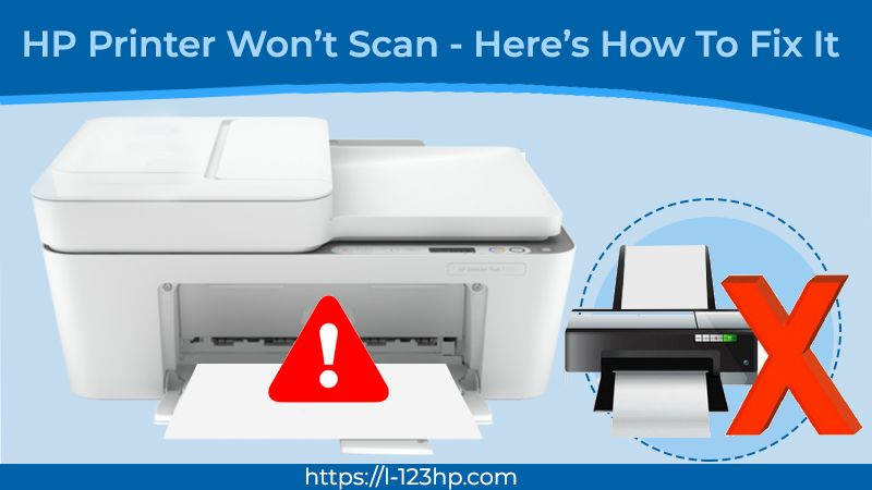 HP Printer Won’t Scan