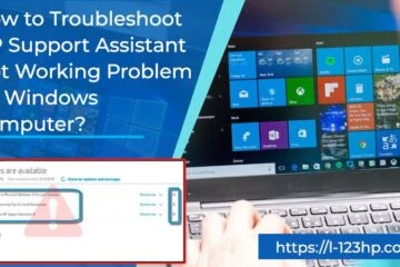 HP Support Assistant not working