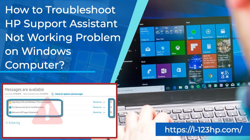 HP Support Assistant not working