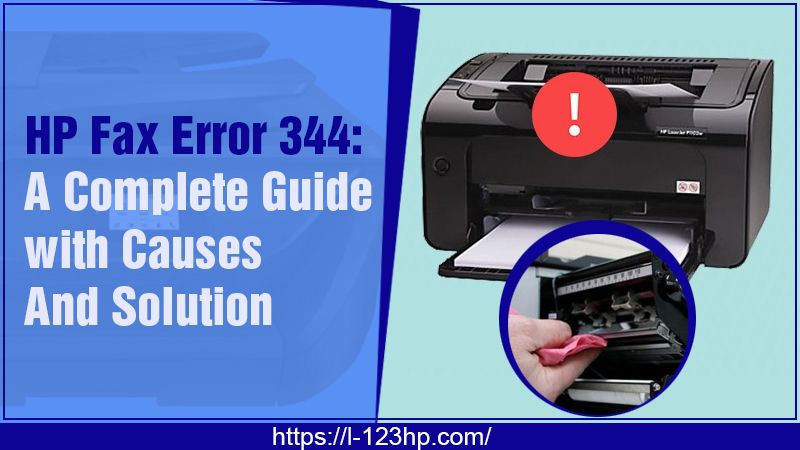 HP Fax Error 344