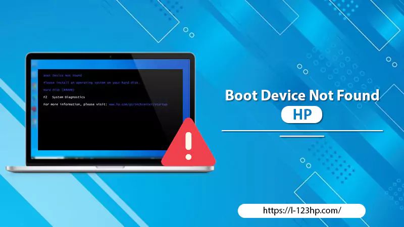 Boot Device Not Found HP